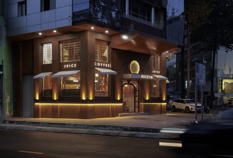 کافه JUICETIN طراحی شده توسط استودیو KSOUL