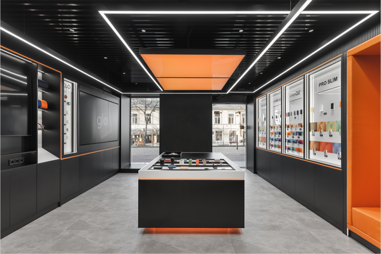 فروشگاه glo flagship طراحی شده توسط ZIKZAK Architects