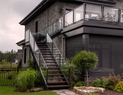 راه پله بیرونی