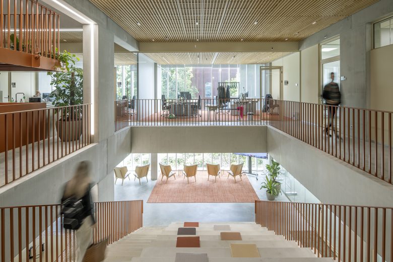 Marie Curie building طراحی شده توسط Proof of the sum